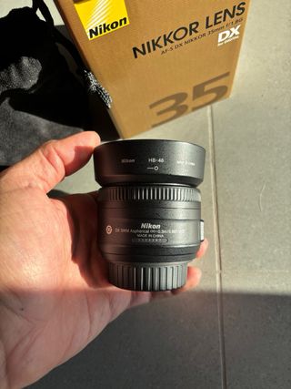 Objetivo Nikkor Nikon 35 mm f1.8G