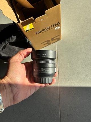 Objetivo Nikkor Nikon 35 mm f1.8G