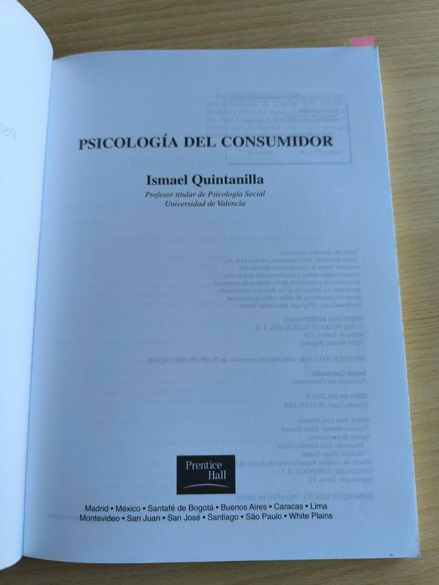 Psicología del consumidor (Spanish Edition)