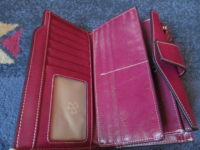 Cartera-monedero cuero de mujer