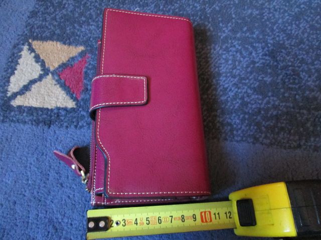 Cartera-monedero cuero de mujer