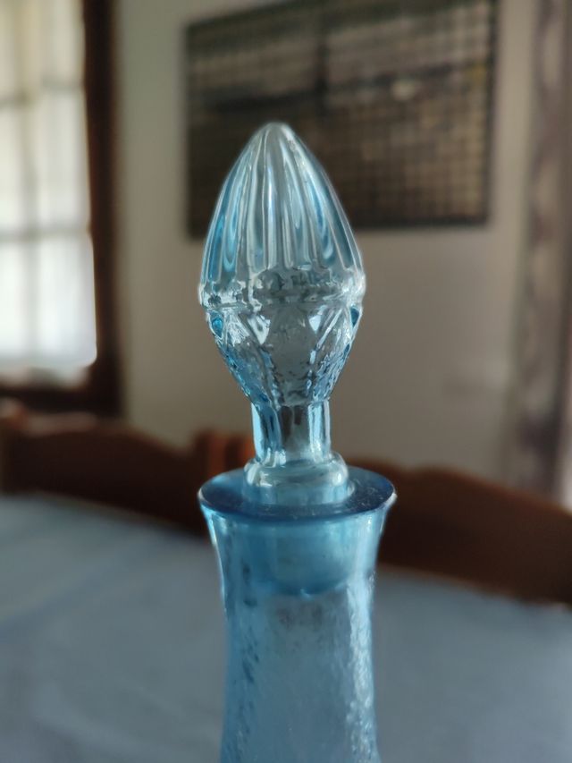 Botella vidrio antigua " HILARIO JATIVA "