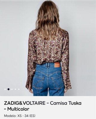 ZADIG VOLTAIRE blusa sin estrenar T34
