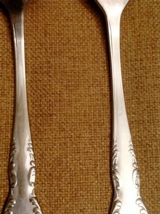 Cubiertos de alpaca antiguos