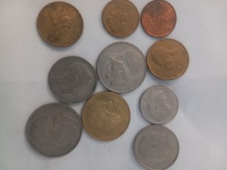 10 Monete greche anni 80-90