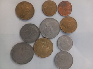 10 Monete greche anni 80-90