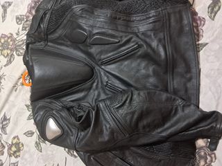 Traje de moto en cuero 2 piezas 