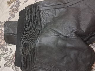 Traje de moto en cuero 2 piezas 