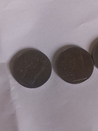 Monete 100 lire italiane