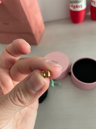Pendientes Tous oro 18kt y Perlas