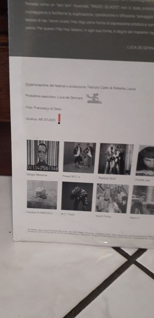 LP - Italian Rap Attack (1992) - NUOVO Sigillato