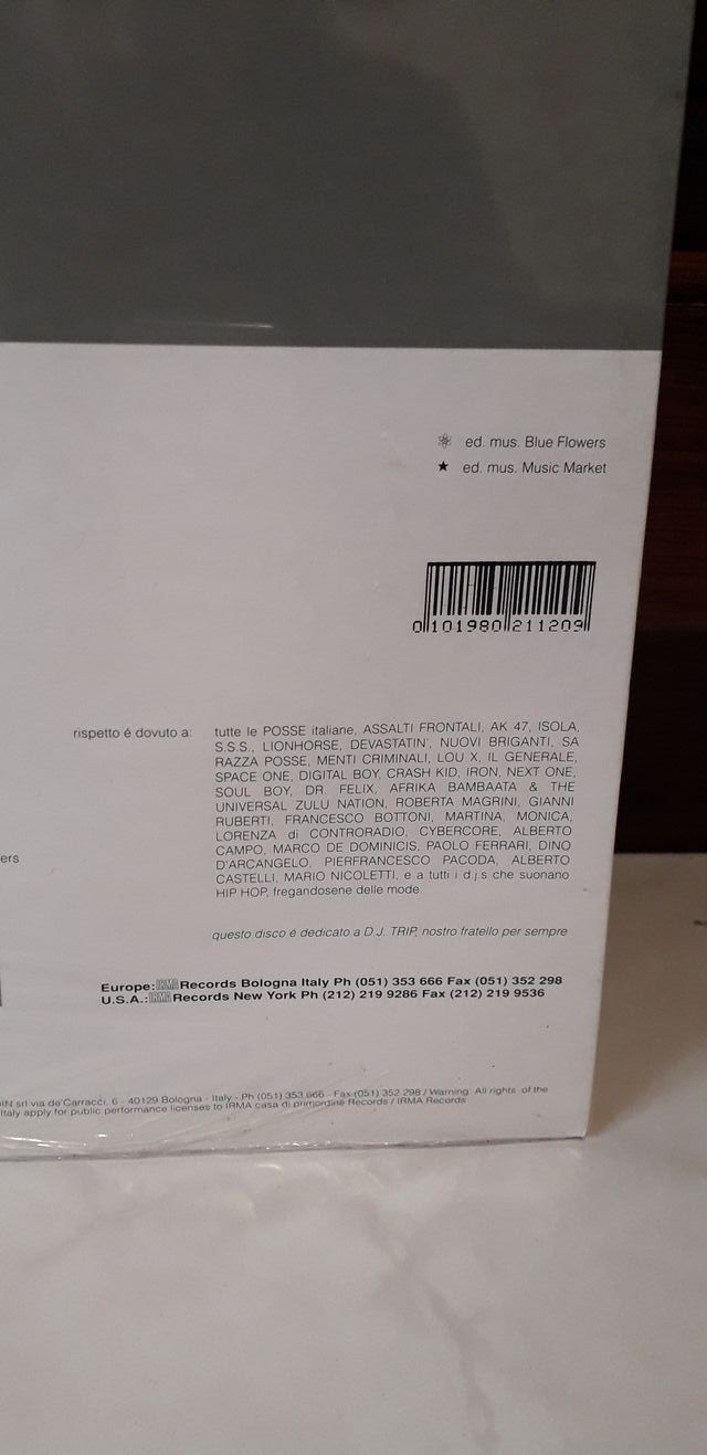 LP - Italian Rap Attack (1992) - NUOVO Sigillato