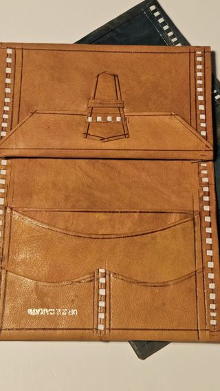 Portafoglio 100% pelle Marocco SET 3PZ