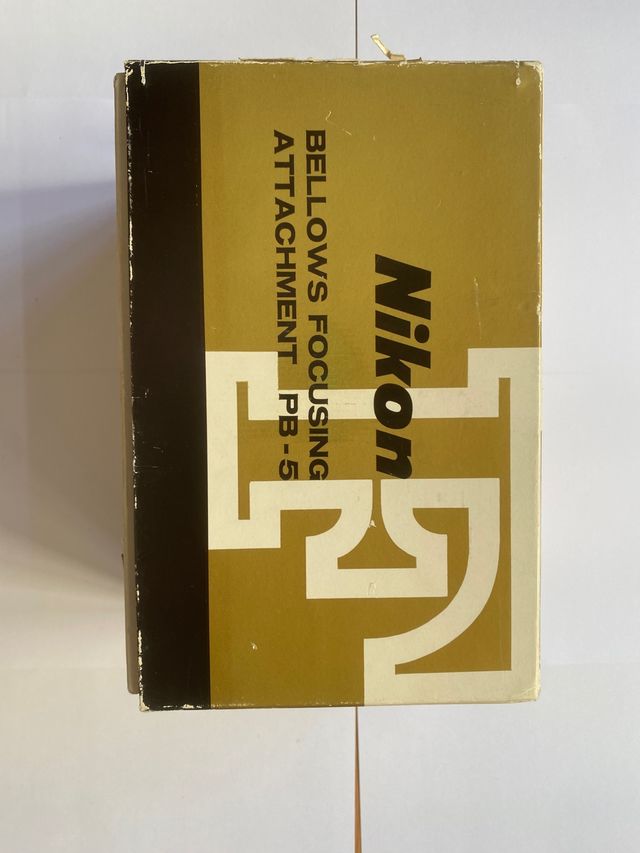 Caja original camara nikon F