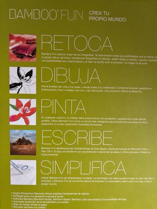 Tableta grafica wacom bamboo fun
