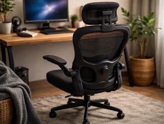 Silla de oficina ergonómica con percha - NUEVA