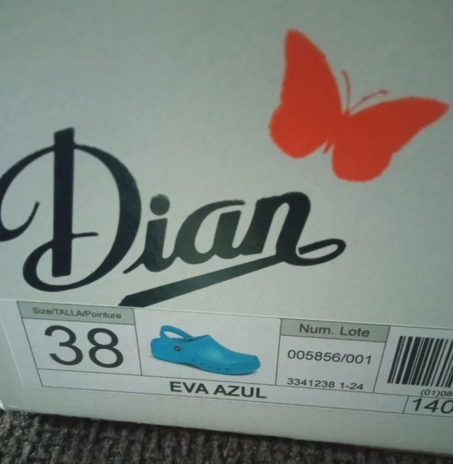 Zuecos sanitarios de trabajo 38