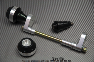 Topes de protección anticaída KTM DUKE 125 200 390