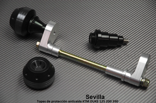 Topes de protección anticaída KTM DUKE 125 200 390