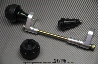 Topes de protección anticaída KTM DUKE 125 200 390