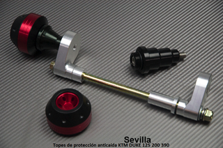 Topes de protección anticaída KTM DUKE 125 200 390