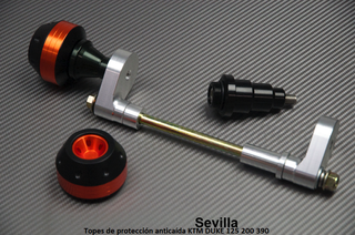 Topes de protección anticaída KTM DUKE 125 200 390