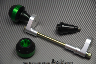 Topes de protección anticaída KTM DUKE 125 200 390