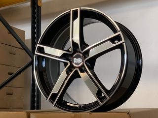 4 llantas mam w4 7.5x18 5x100 et35 BFP 