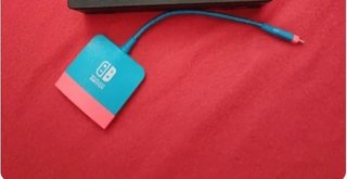 Dock Portátil Nintendo switch. Sólo el azul.