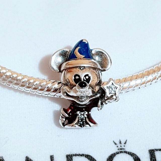 Charm plata de ley Mickey mouse aprendiz