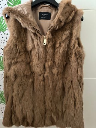 Chaleco pelo natural