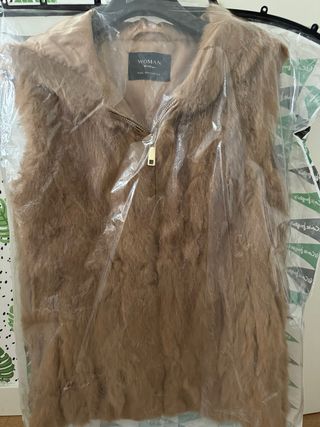Chaleco pelo natural