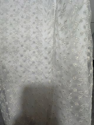 Vestido de novia años 80