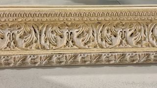 Espejo marco madera dibujo