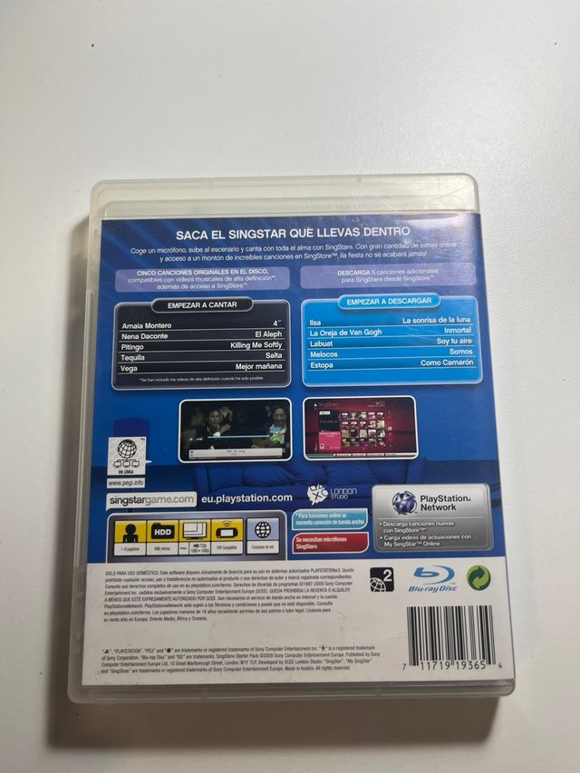 Sing star ps3