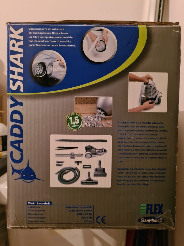ASPIRAPOLVERE PORTATILE SHARK CADDy senza sacchett