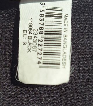 Maglia nera basket della decathlon