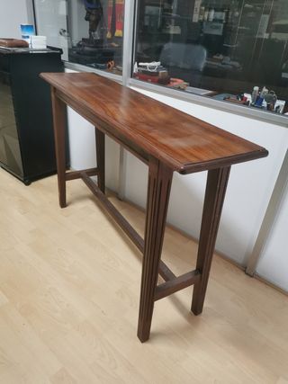 MESA MADERA PARA PECERA.