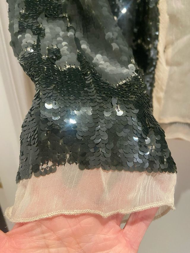 Blazer lentejuelas Zara