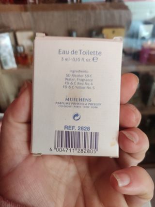 Miniatura de perfume Moments Priscilla Presley