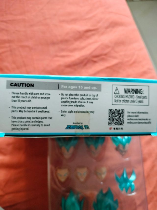 Set de caras para Goku y Vegeta