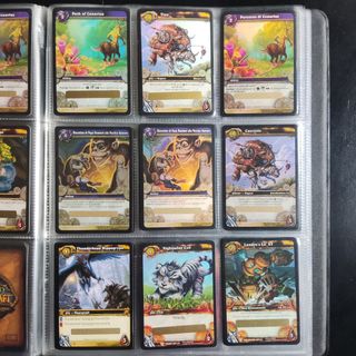 wow lot with rare cards and loot