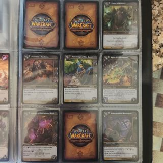 wow lot with rare cards and loot