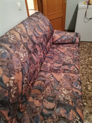 Sofa de 3 plazas de tela