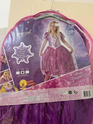 costume carnevale principessa disney 5-6 anni