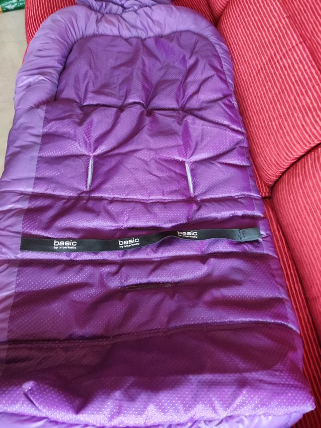Saco silla de bebé con forro polar