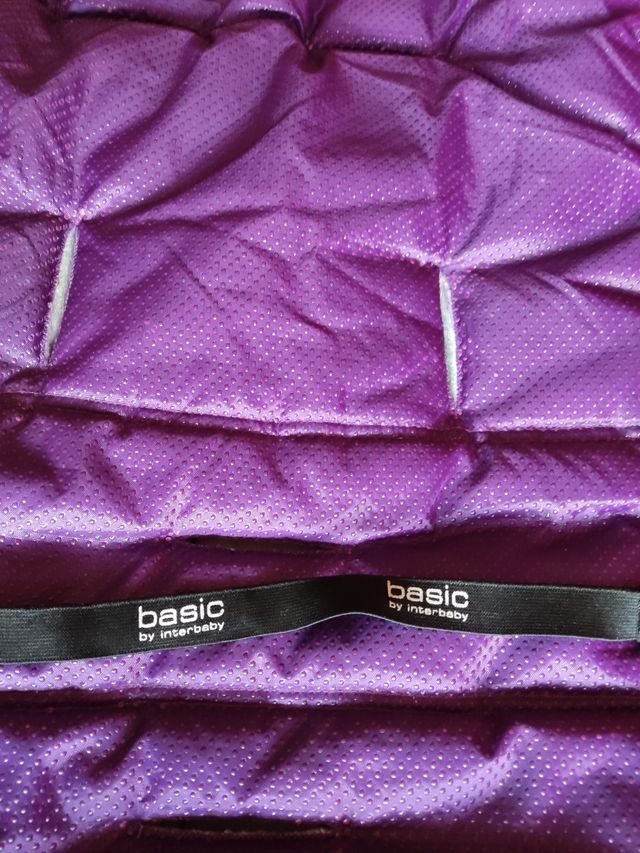 Saco silla de bebé con forro polar