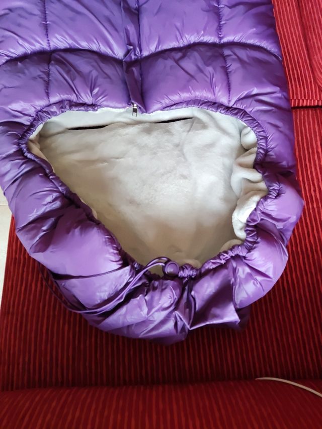 Saco silla de bebé con forro polar