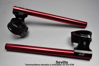 Semimanillares elevados y reclinables 54 mm KTM