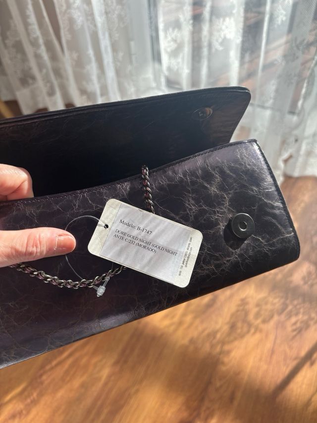 Bolso Argenta morado